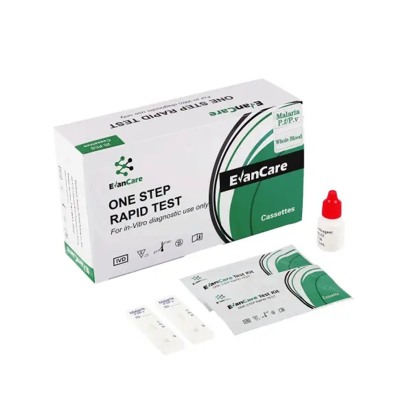 Malaria Antigen P.f/P.v Tri-line Rapid Test Cassette (WB)